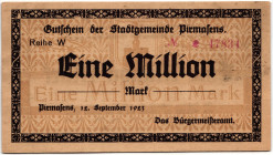 Germany - Weimar Republic Pirmasens 1000000 Mark 1923