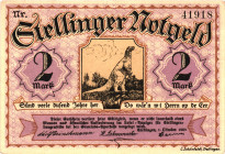 Germany - Weimar Republic Prussia Stellingen-Langenfelde 2 Mark 1920