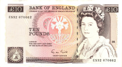 Great Britain Bank of England 10 Pounds 1988 - 1991 (ND)