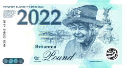 Great Britain 1 Pound 2022 HM Queen Elizabeth II