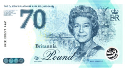Great Britain 1 Pound 2022 The Queen's Platinum Jubilee