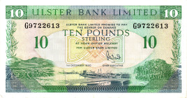 Northern Ireland Ulster Bank Limited 10 Pounds 1990