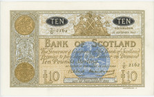 Scotland Bank of Scotland 10 Pounds 1963