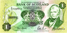Scotland Bank of Scotland 1 Pound 1988