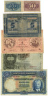 Latvia Lot of 6 Banknotes 20 th Century