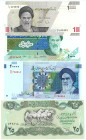 Middle East Lot of 4 Banknotes 21 th Century