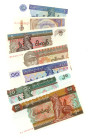 Myanmar Lot of 7 Banknotes 1994 - 1995