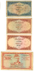 Pakistan Lot of 4 Banknotes 1951 - 1971 (ND)