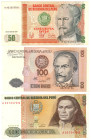 Peru Lot of 3 Banknotes 1987