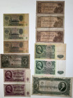 Russia - USSR Lot of 12 Banknotes 1937 - 1961