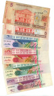 Suriname Lot of 6 Banknotes 1996 - 2004