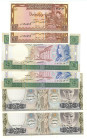 Syria Lot of 6 Banknotes 1982 Consecutive Pairs