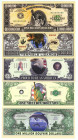 World 5 x 1000000 Dollars 2001 - 2002 Fantasy Issue