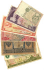 World Lot of 7 Banknotes 1914 - 1993 (ND)