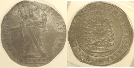 MANTOVA- Assedio Austro Spagnolo (1629-1630) Scudo primo s.d. MIR 660 RR; Dav 3957 AG In Slab NGC AU 55 (Cert. 6771621-008)- TOP POP - BEST GRADE NGC ...