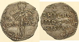 NAPOLI - Filippo III (1598-1621)  3 Cinquine - MIR 212 RR AG gr 2,05
