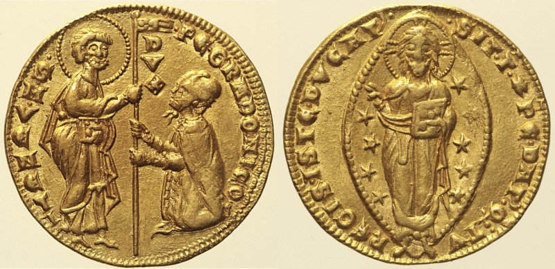 VENEZIA - Repubblica - Pietro Gradenigo (1289-1311) Ducato Gig. 2 R AU Oro Gold ...