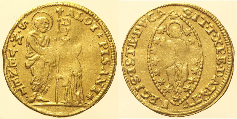 VENEZIA - Alvise Pisani (1735-1741) Zecchino Mont. 2560 Fr. 1391 Gig. 67 AU Oro ...