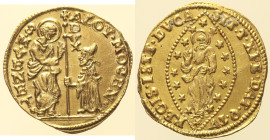 VENEZIA - Alvise IV mocenigo (1764-1768) Zecchino, Paolucci 13 AU Oro Gold gr. 3,49 Conservazione eccezionale.