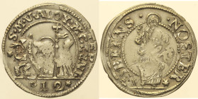 VENEZIA - Alvise IV mocenigo (1764-1768) -Soldo da 12 Bagattini Pao 19 MI gr. 1,90 Bellissima argentatura integra