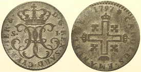 REGNO DI SARDEGNA CARLO EMANUELE IV (1796-1802) Soldo 1797 Mont. 23 MI gr. 1,68 parziale argentatura