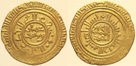 ISLAM Ayyubidi Al-Aziz Uthman (AH589-595/1193-1198) Dinar 593H zecca al-Iskandariya (Album#794, Balog#193) AU Oro Gold gr. 3,85