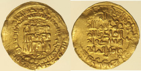ISLAM Gaznavidi, Yamin al-Dawla Abu I-Qasim Mahamud (ah388-421/998-1030) Dinar 413H citando li califfo abbaside al-Qadir Billah, zecca Nishapur (Album...