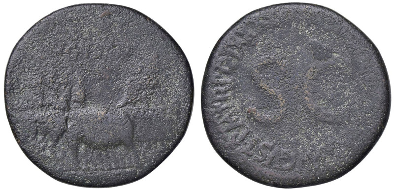 ROMANE IMPERIALI - Augusto (27 a.C.-14 d.C.) - Sesterzio C. 308 (AE g. 24,47)
...