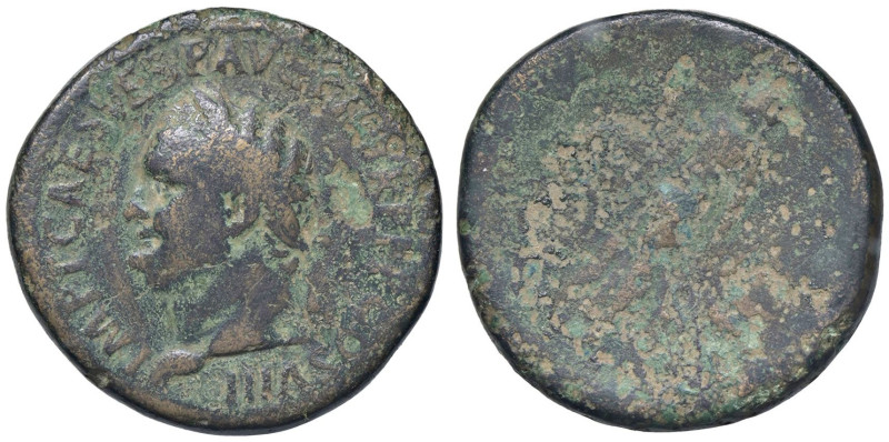 ROMANE IMPERIALI - Tito (79-81) - Sesterzio C. 222 (AE g. 27,61) Porosità

 Po...