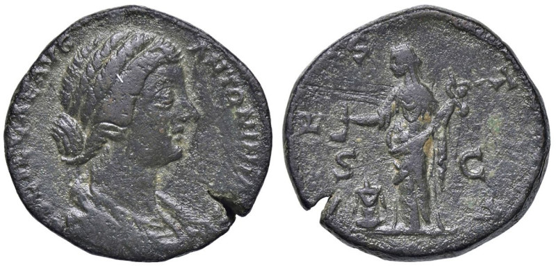 ROMANE IMPERIALI - Lucilla (moglie di L. Vero) - Asse C. 95 (AE g. 13,09)

Sta...