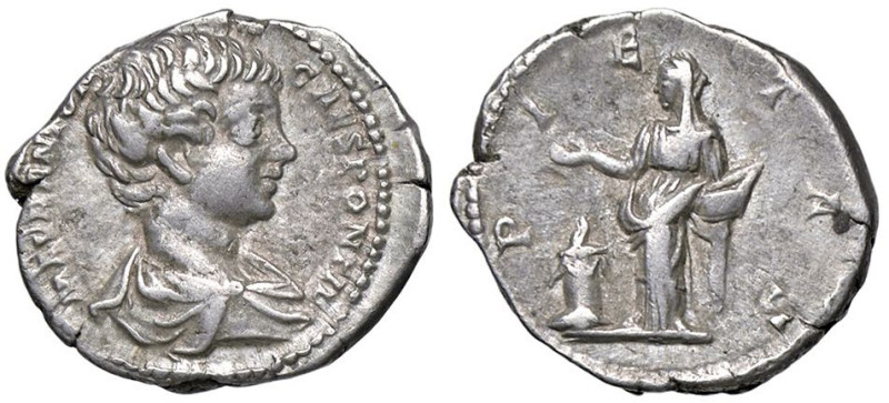 ROMANE IMPERIALI - Caracalla (198-217) - Denario C. 180; RIC 12 (AG g. 3,52)

...