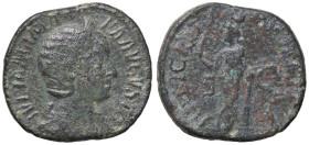 ROMANE IMPERIALI - Giulia Mamea (madre di A. Severo) - Sesterzio C. 21; RIC 676  (AE g. 16,84)