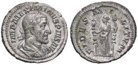 ROMANE IMPERIALI - Massimino I (235-238) - Denario C. 7; RIC 7a  (AG g. 3,62)