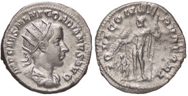 ROMANE IMPERIALI - Gordiano III (238-244) - Antoniniano C. 105; RIC 2  (AG g. 3,86)