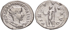 ROMANE IMPERIALI - Gordiano III (238-244) - Antoniniano C. 383; RIC 39  (AG g. 5,37)