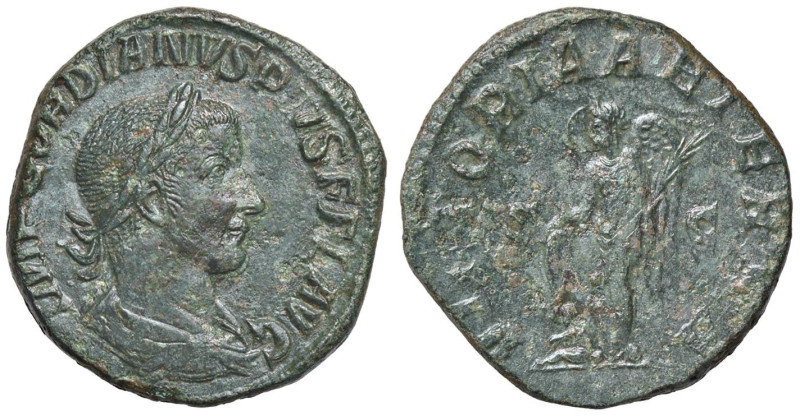 ROMANE IMPERIALI - Gordiano III (238-244) - Sesterzio C. 351 (AE g. 19,67)

St...