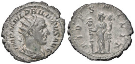 ROMANE IMPERIALI - Filippo I (244-249) - Antoniniano C. 55  (AG g. 3,49)