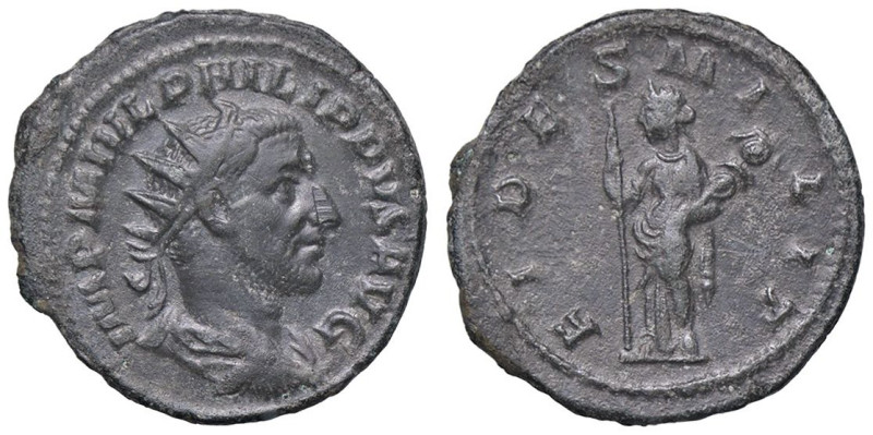 ROMANE IMPERIALI - Filippo I (244-249) - Antoniniano (AE g. 4,13)

Status: BB+