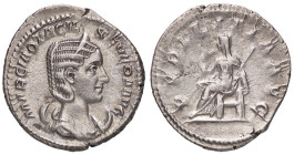 ROMANE IMPERIALI - Otacilia Severa (moglie di Filippo I) - Antoniniano C. 53; RIC 123c  (AG g. 4,12)