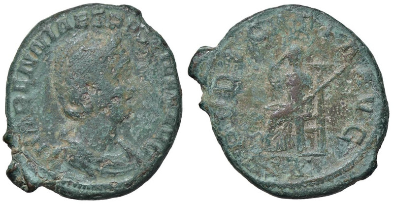 ROMANE IMPERIALI - Erennia Etruscilla (moglie di Traiano Decio) - Asse C. 23 (AE...