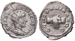 ROMANE IMPERIALI - Erennio Etrusco (251) - Antoniniano C. 4; RIC 138  (AG g. 2,91)