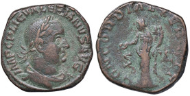 ROMANE IMPERIALI - Valeriano I (253-260) - Sesterzio C. 40  (AE g. 19,15)