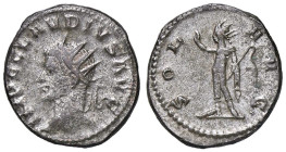 ROMANE IMPERIALI - Claudio II (268-270) - Antoniniano   (MI g. 4,75) Buona argentatura