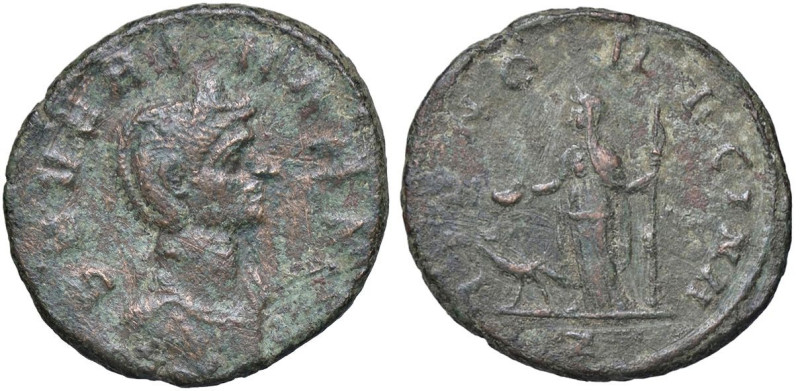 ROMANE IMPERIALI - Severina (moglie di Aureliano) - Asse C. 9; RIC 316/7 (AE g. ...