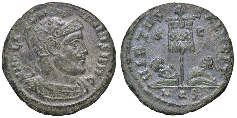 ROMANE IMPERIALI - Licinio I (308-324) - Follis (Aquileia) RIC 63 (MI g. 2,79)
...