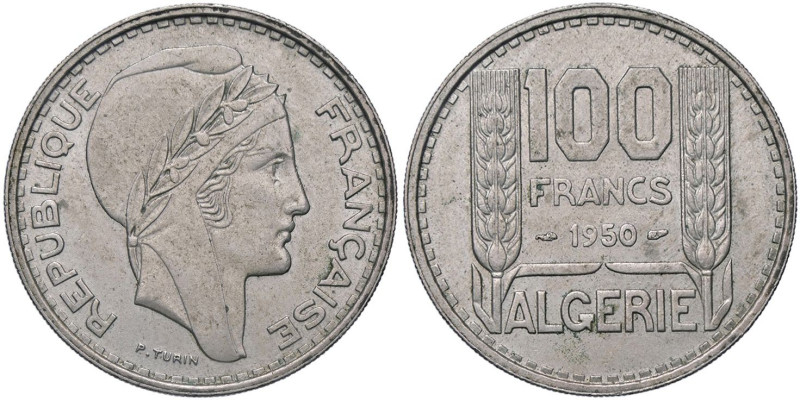 ESTERE - ALGERIA - Occupazione Francese (1839-1962) - 100 Franchi 1950 Kr. 93 NC...