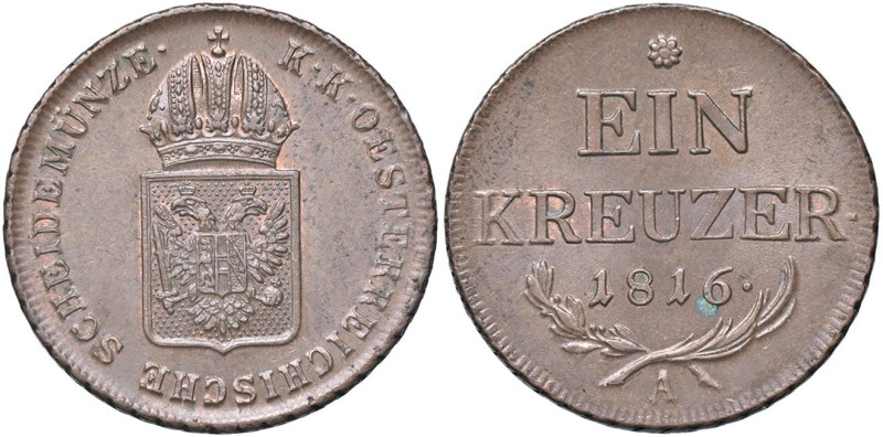 ESTERE - AUSTRIA - Francesco I Imperatore (1806-1835) - Kreuzer 1816 A Kr. 2113 ...