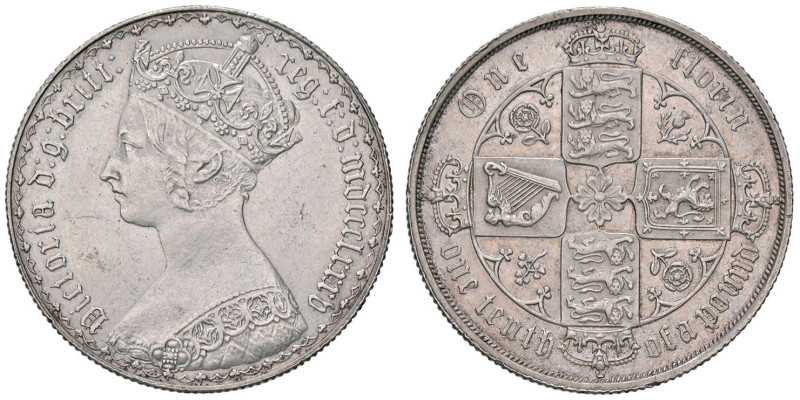 ESTERE - GRAN BRETAGNA - Vittoria (1837-1901) - 2 Scellini 1885 Kr. 746 AG

St...