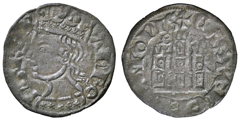 ESTERE - SPAGNA - CASTIGLIA E LEON - Alfonso XI (1312-1350) - Dinero (MI g. 0,63...