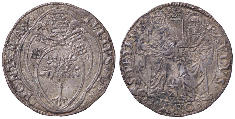 ZECCHE ITALIANE - ANCONA - Giulio II (1503-1513) - Giulio CNI 27; Munt. 68 R (AG...